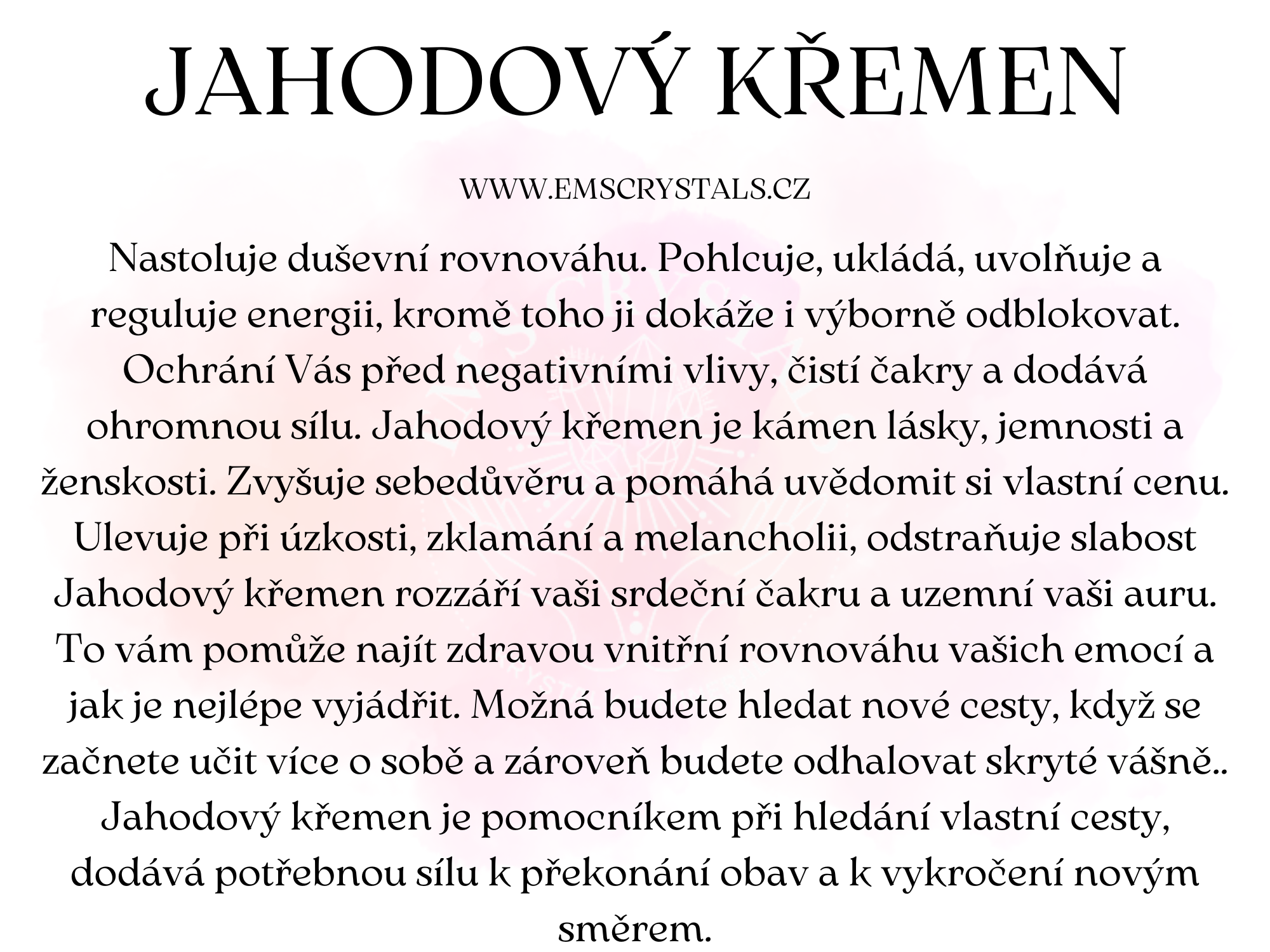 KREMEN JAHODOVY